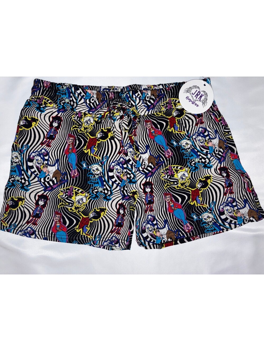 JRK Bamboo Beetlejuice Womens Shorts 3XLarge NWT
